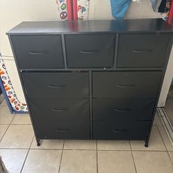 Black dresser