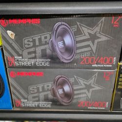 12" Single 4 ohm Street Edge Series Subwoofer