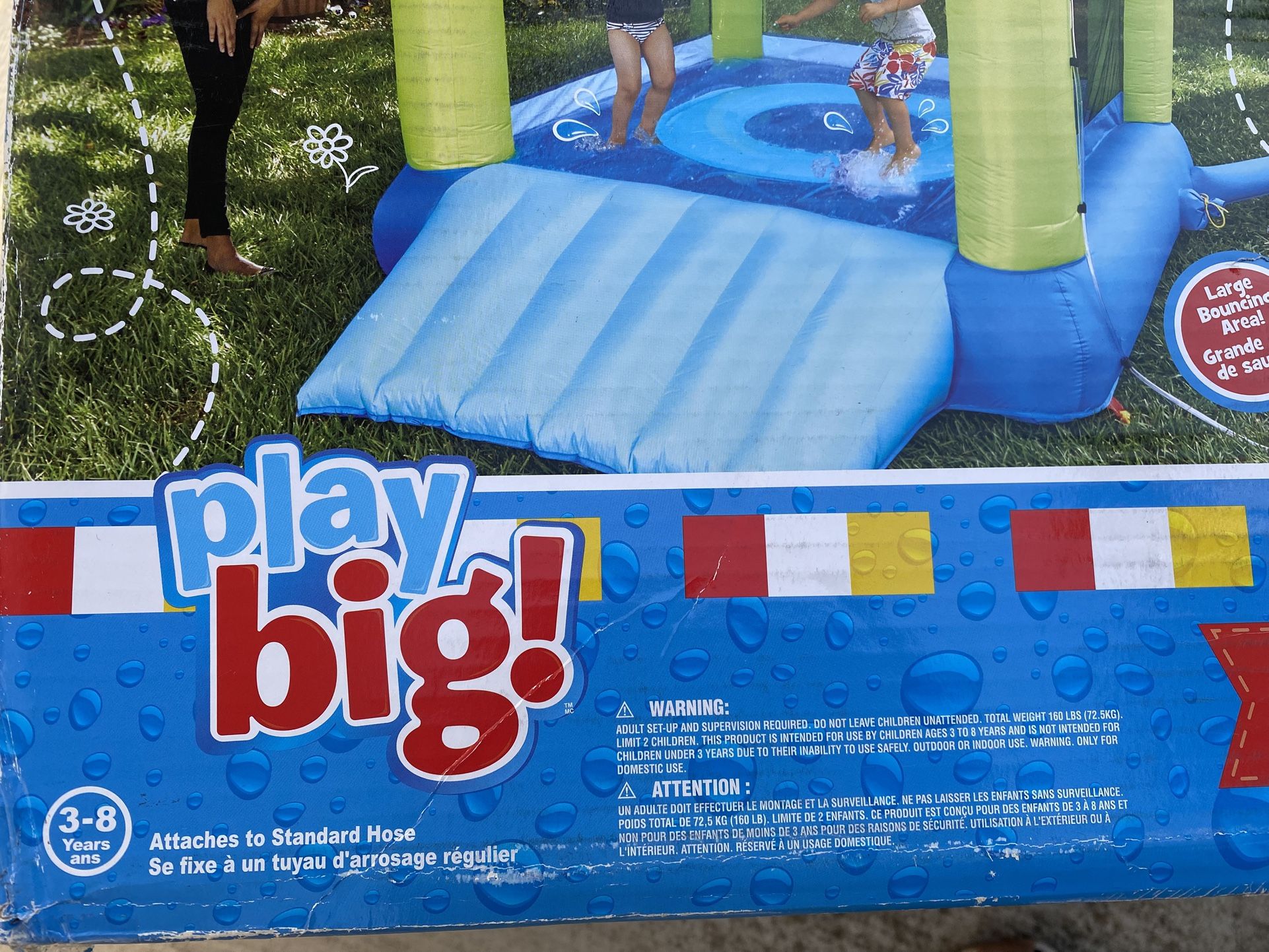 2 In 1 Wet And Dry Bounce House