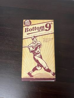 Bottom of the 9th Baseball Book – Vintage Style Sports Read