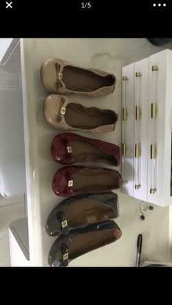 Tory burch flats each $50 size 7