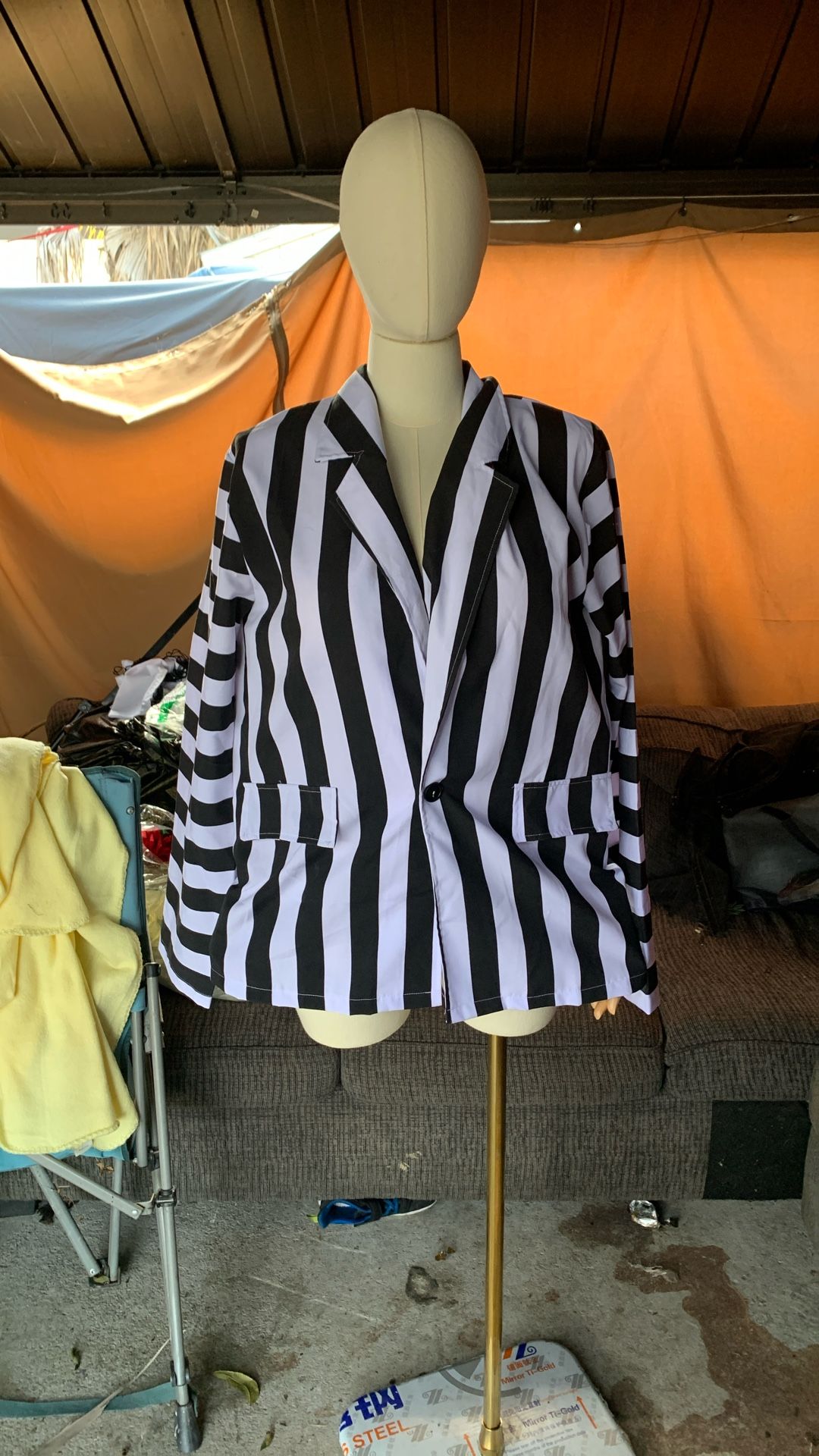 Beetle Juice Costume