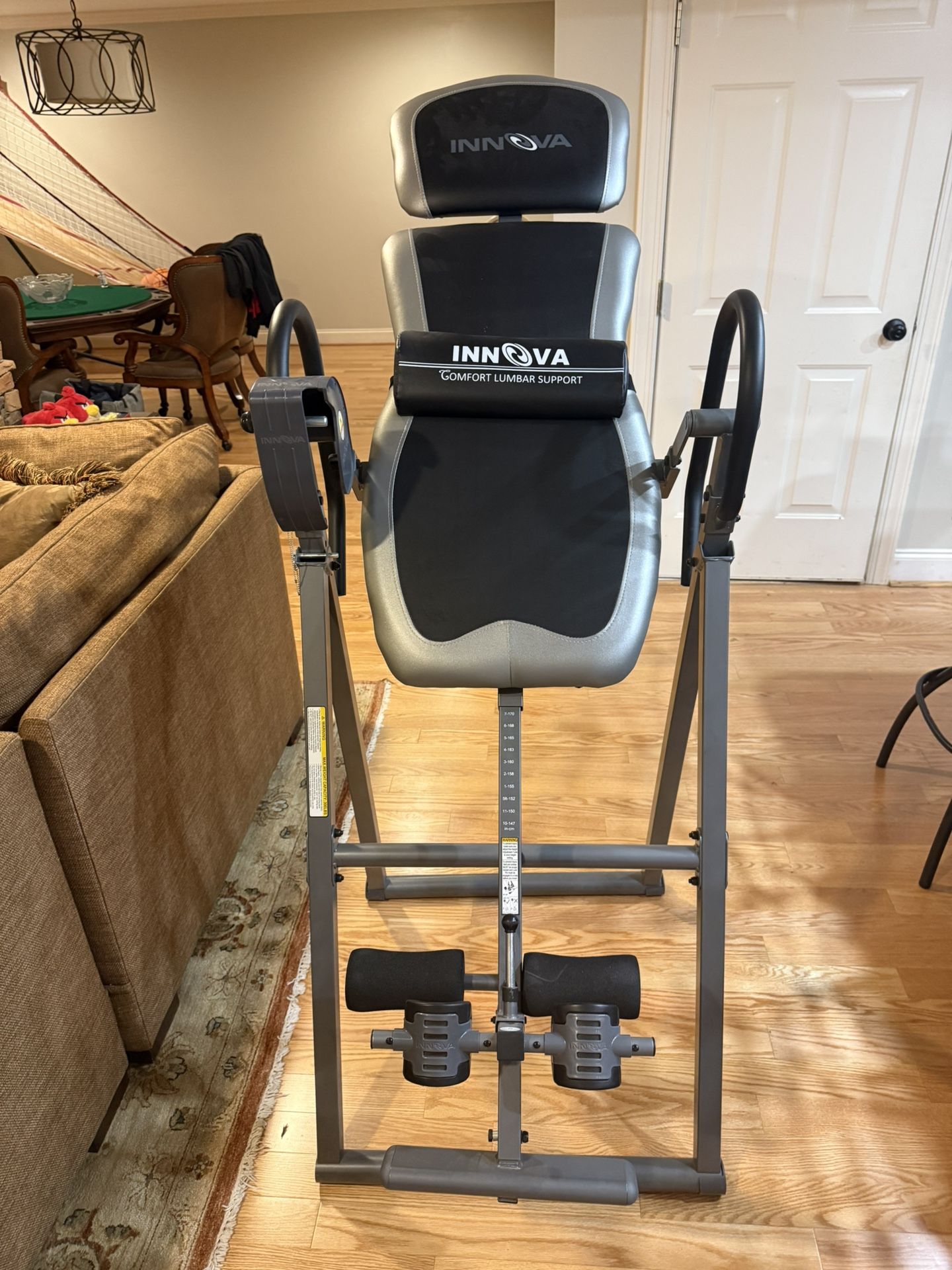 Inversion table