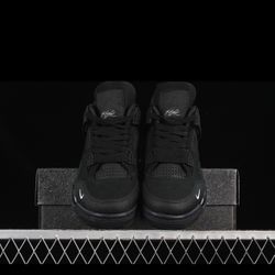 Jordan 4 Nigel X Sylvester Brick By Brick All Black
