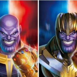 Marvel Thanos 11x17 3d Moving Poster