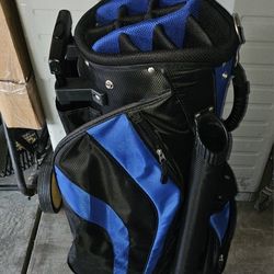 Golf Cart Bag With Handle And Wheels