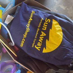 Suction Cup Travel Blackout Curtains 