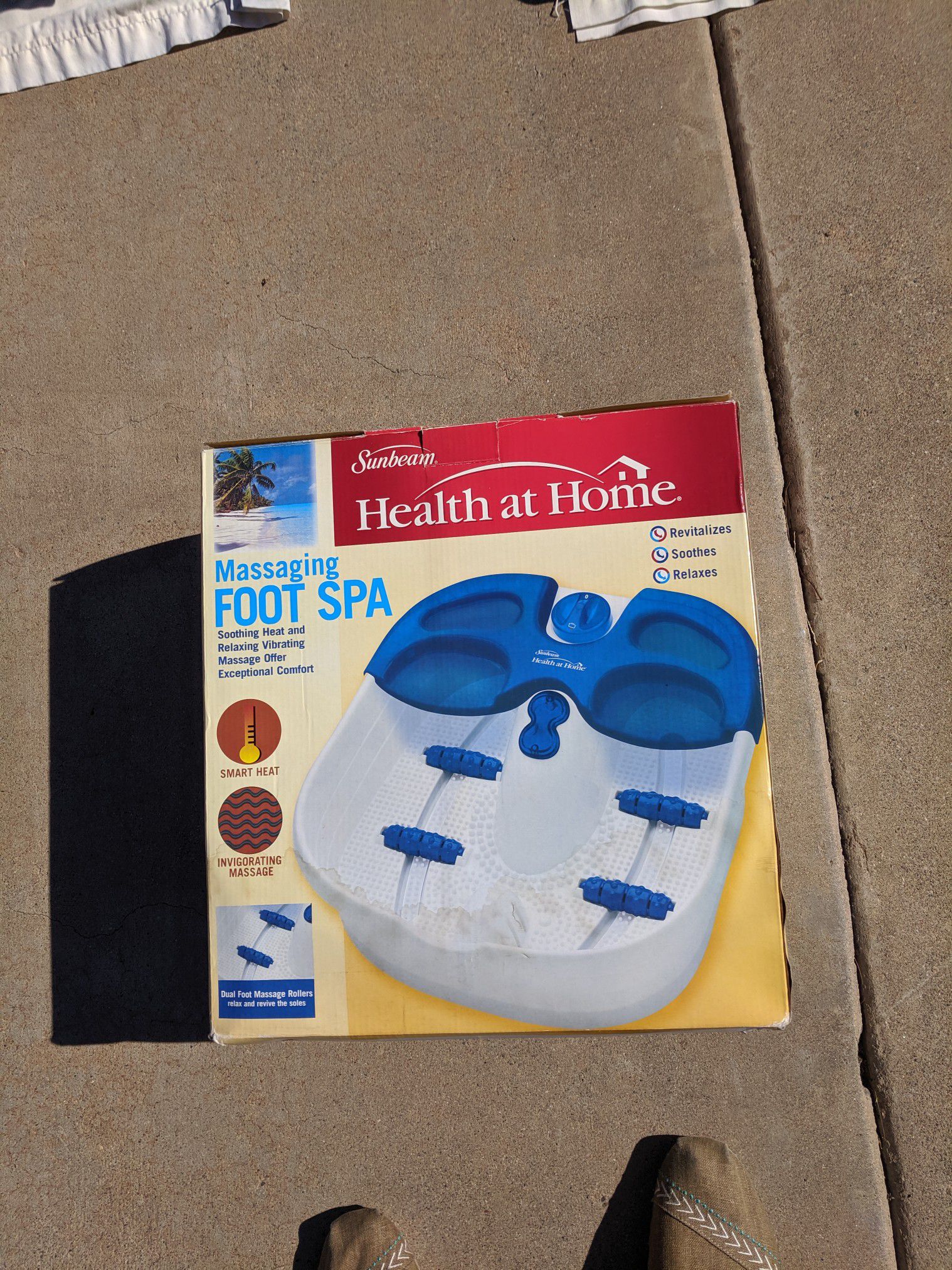 Sunbeam Massaging Foot Spa