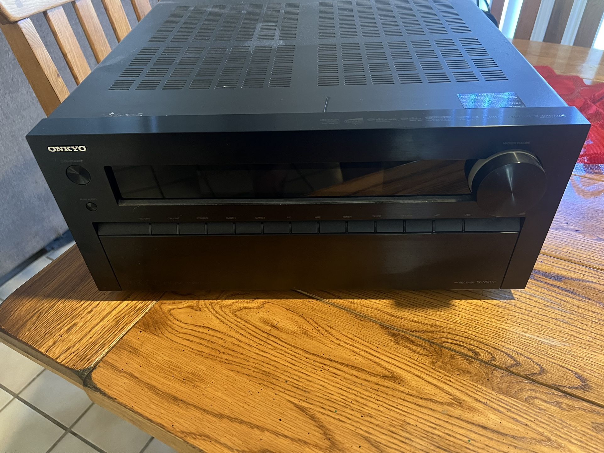 Onkyo TX-NR818 AV Receiver