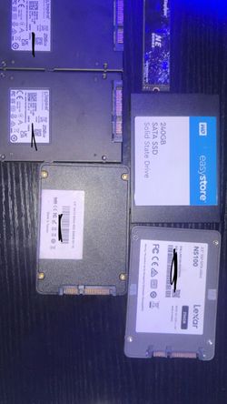 PC storage - SSDs and HDD