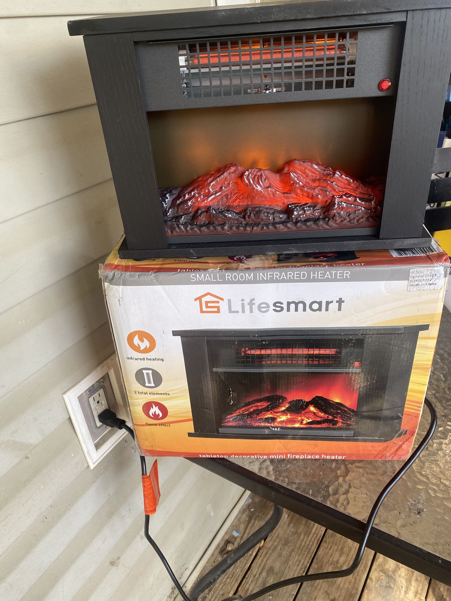 Brand New Fireplace Mini Heater