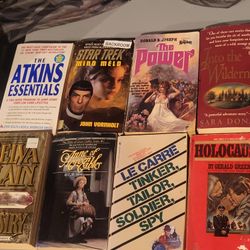 Lot X paperbacks for adults. Lot of 8