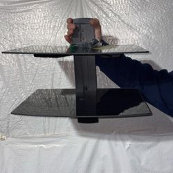 Under TV Shelf For DVR Etc