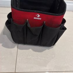 Husky open-top tool tote, 10” X9.5” , $19