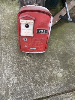 Gamewell Fire Box