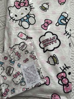 Sanrio Hello Kitty Throw Blanket 