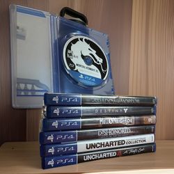 Ps4 PlayStation SonyExciting 7-Game Lot: Mortal Kombat X, Uncharted 4 Many More- Fully Tested & Gr