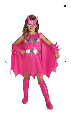 Batgirl Pink Costume Small Halloween 
