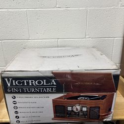 Victrola Nostalgic 6 In 1 Bluetooth Record Player