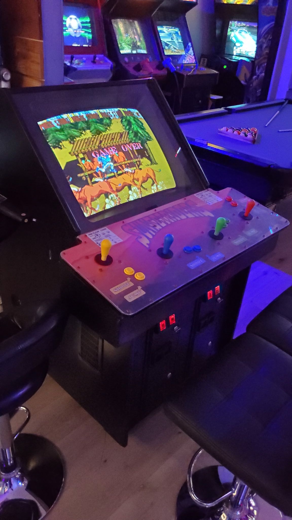 Konami Sunset Riders Arcade Machine