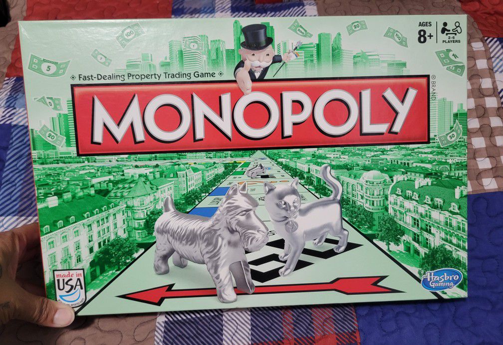 Monopoly Board Game/Used Once