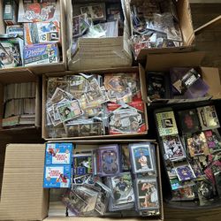 Random Boxes Of Cards And Box Of Supplies