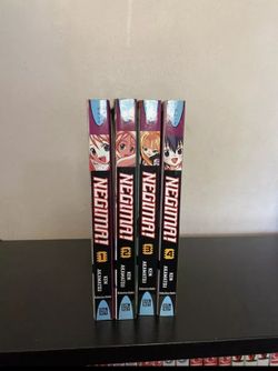 Negima Manga Vol 1-4
