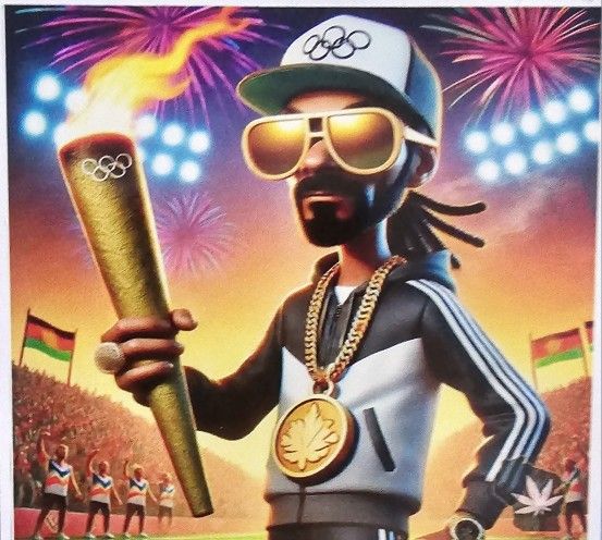 Snoop Dog Olympics Vinyl Decal