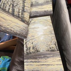 Tree Paintings That Make One Big Pines