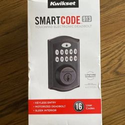 Brand New Kwikset Smart Code 913 Touchpad Eletronic Deadbolt