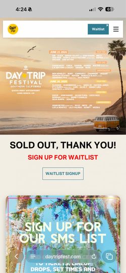 2 - GA Daytrip Wristbands