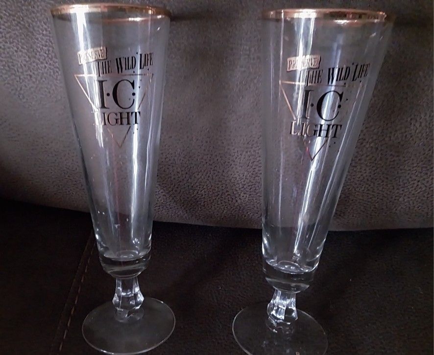 Iron City Beer Glasses  7