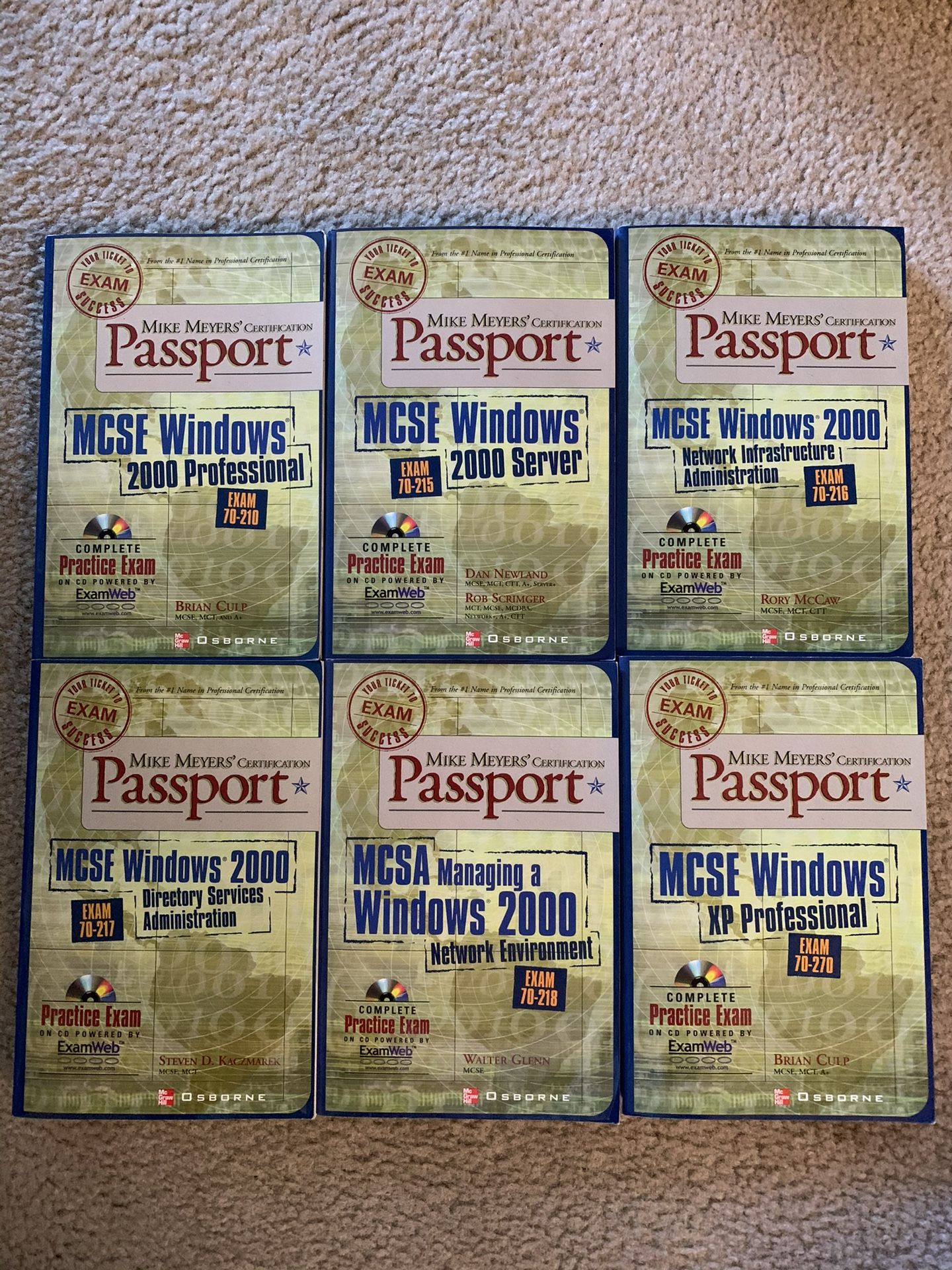 Osborne - Mike Meyers - Passport Collection - Books