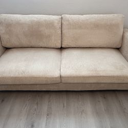84" Corduory Sofa Upholstered