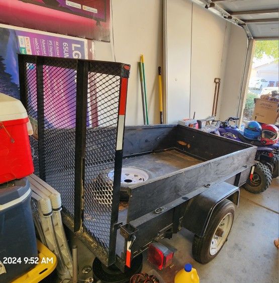 4x6 Utility Trailer for Sale in San Tan Valley, AZ - OfferUp