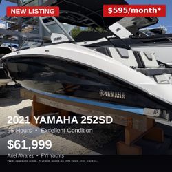 2021 Yamaha 252SD