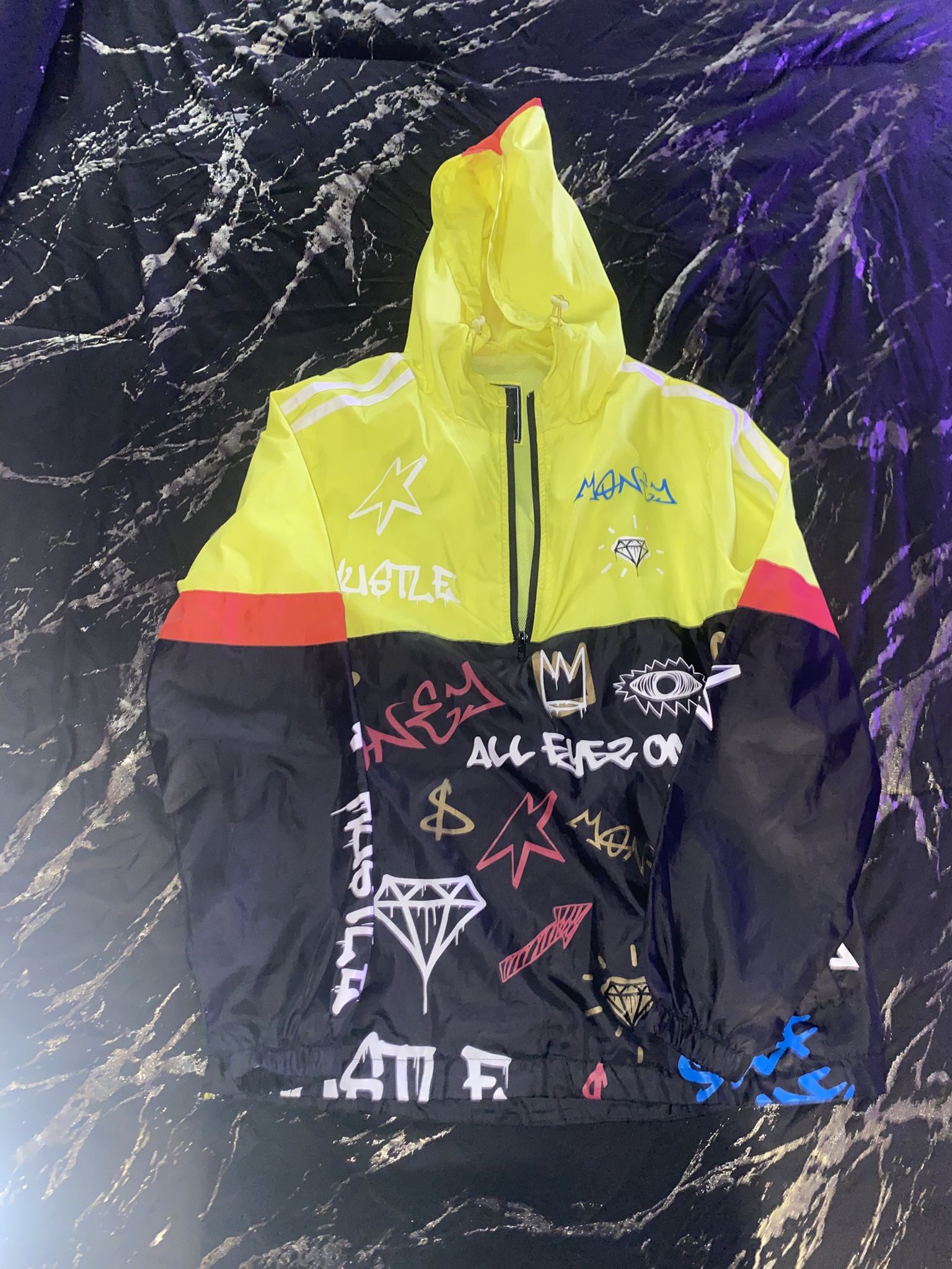 Neon Mens Bomber Jacket