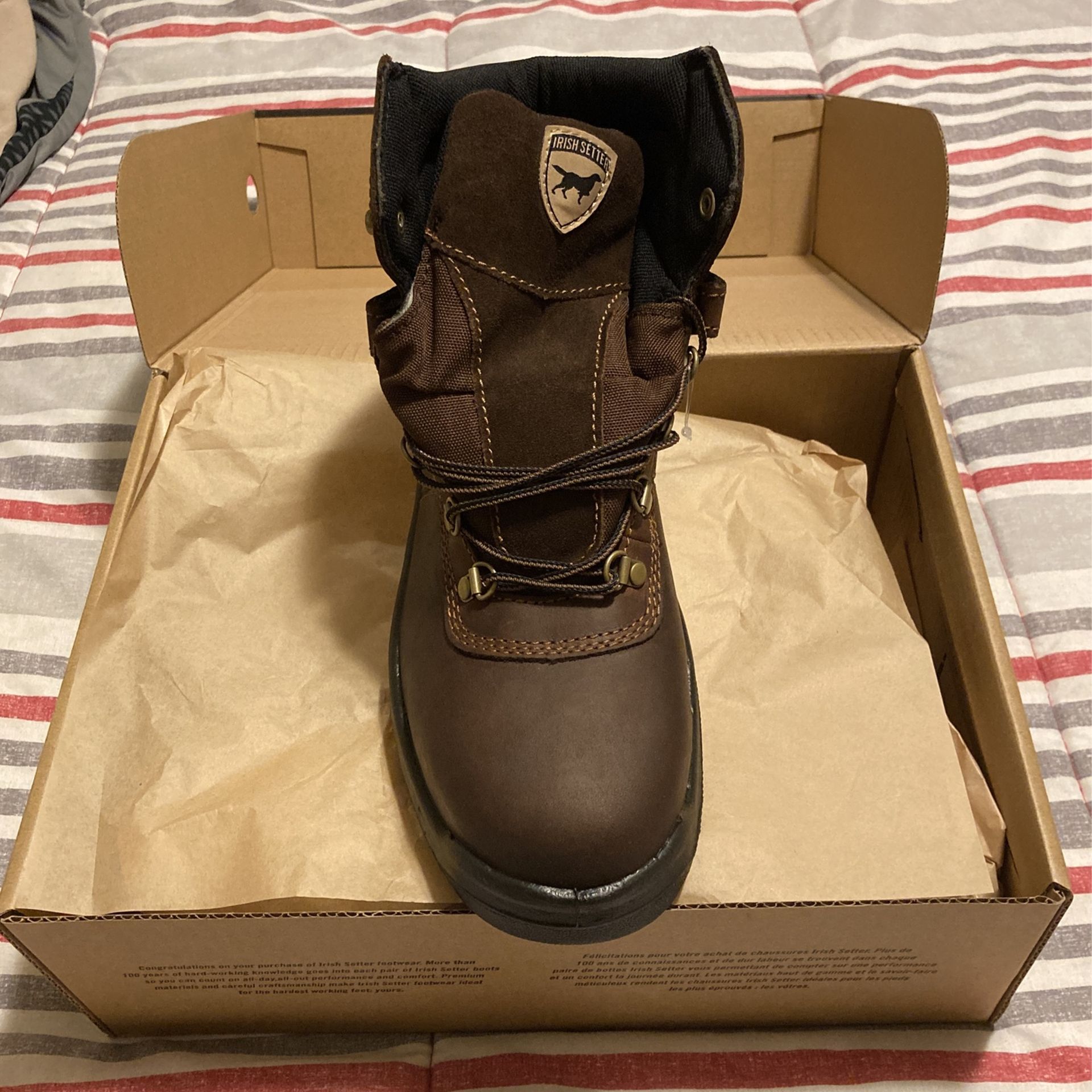 Brand New Red Wing Steel Toe Boots #9