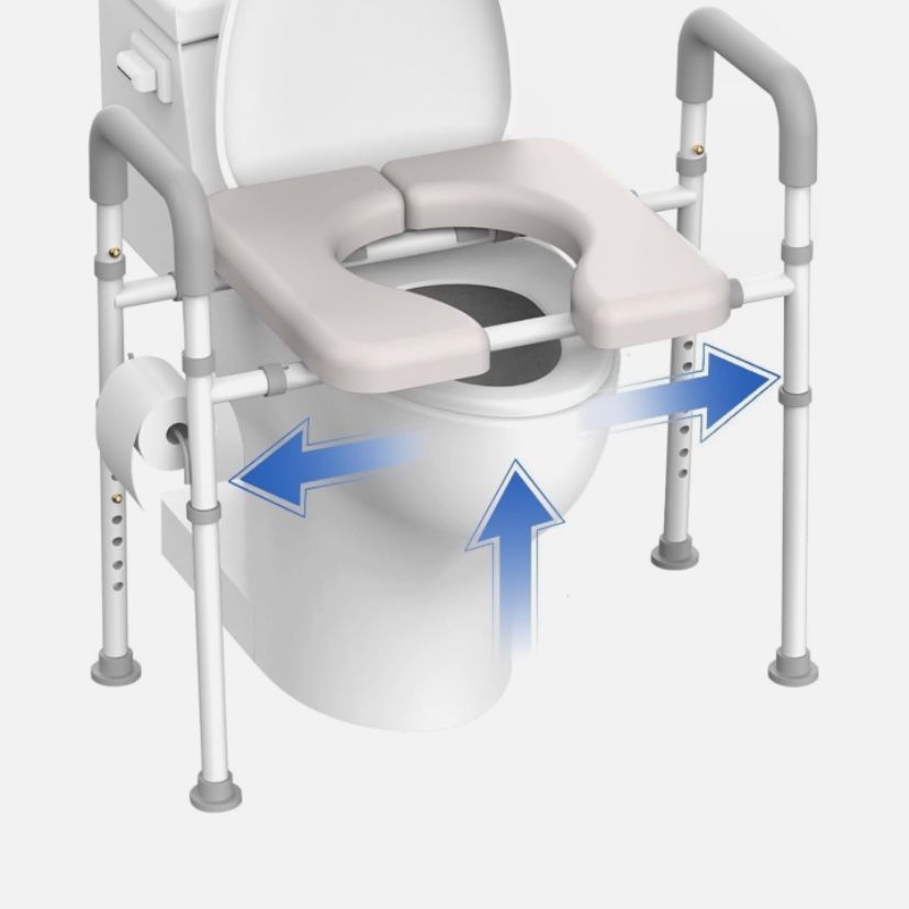 Stand Alone Raised Toilet Seat