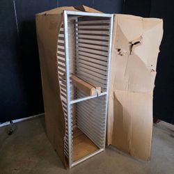 New Age 6330 Full-Height Aluminum Bun Pan Rack