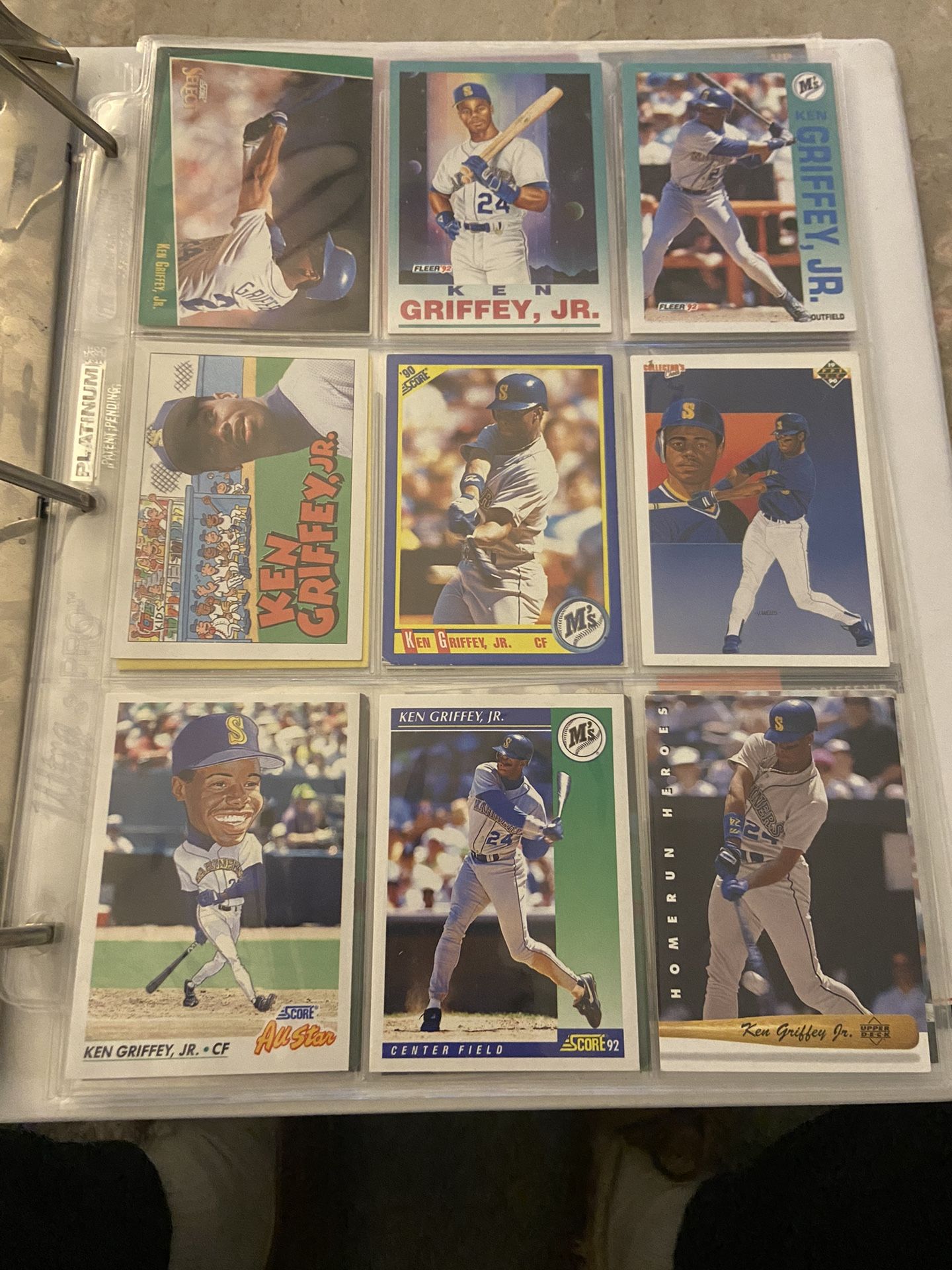 99 Ken Griffey Jr Cards - Lot Of Ken Griffey