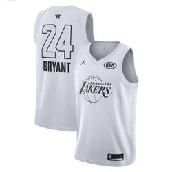 2018 Nike Air Jordan Kobe Bryant Swingman All Star Jersey White NEW