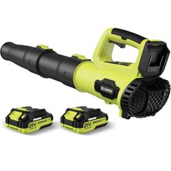 Sopladora Eléctrica Con 2 Baterías  De 2.0 Ah