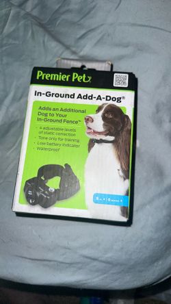In ground add a dog collar