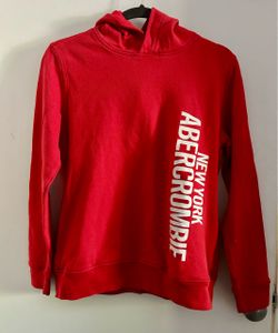 Abercrombie New York Red Hoodie