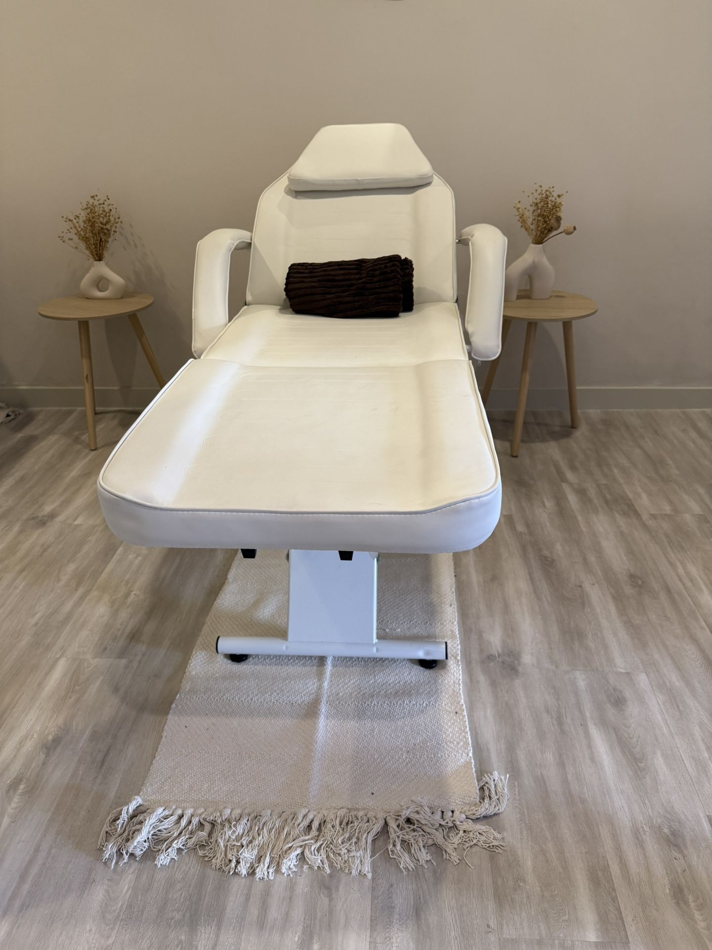 White Esthetician Chair