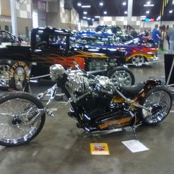 one off custom crypt motorcycle bad to the bones 