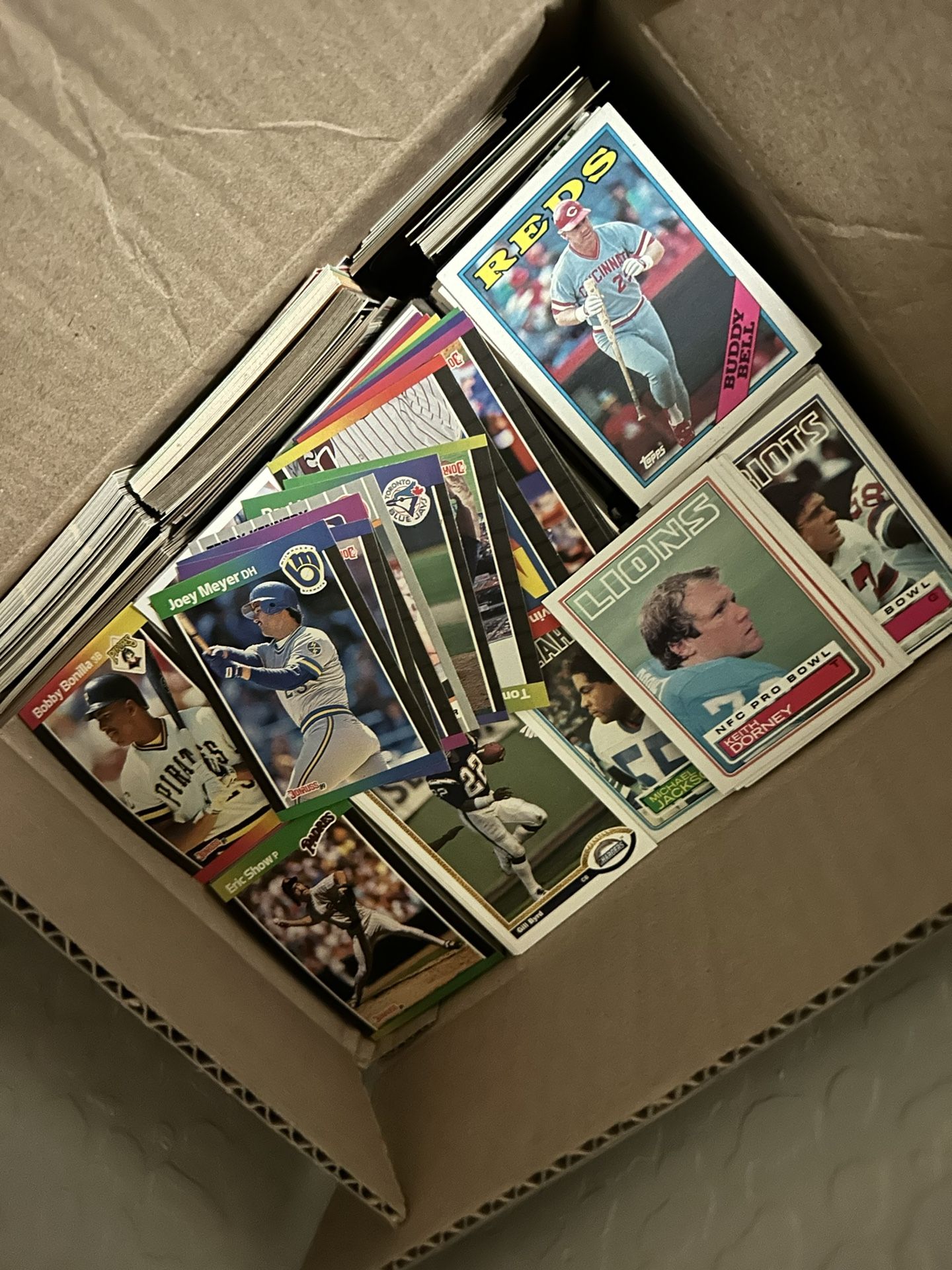 Misc Football And Baseball Cards W/ Stars