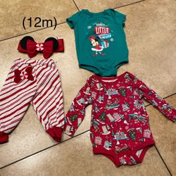 Babygirl Disney Xmas Outfit/ Set