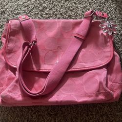 Pink Coach Bag 